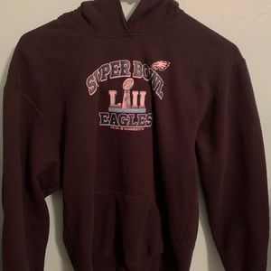 black eagles super bowl seweatshirt